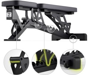 Zipro Ławka do ćwiczeń Zipro Nocardio + Skakanka Zipro 10