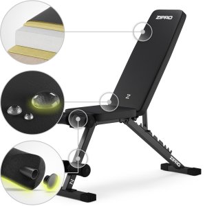 Zipro Ławka do ćwiczeń Zipro Stride + Skakanka Zipro 16