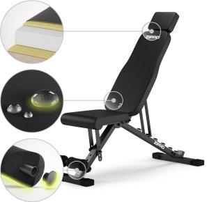 Zipro Ławka do ćwiczeń Zipro Grind + Skakanka Zipro 18