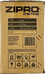 Zipro Dodatkowe obciążenia do hantli Square Zipro Plate SQUARE 4 x 2 kg + Skakanka Zipro 11