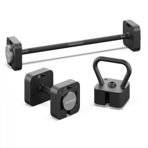 Zipro Dodatkowe obciążenia do hantli Square Zipro Plate SQUARE 4 x 2 kg + Skakanka Zipro 9