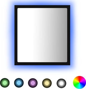 Lustro vidaXL 40x37cm czarny (804909) 2