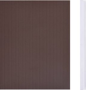vidaXL Osłony na ogrodzenie, 4 szt., PVC, 35x0,19 m, brązowe 4