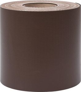 vidaXL Osłony na ogrodzenie, 4 szt., PVC, 35x0,19 m, brązowe 6