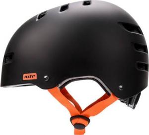 Meteor Kask rolkowy CM04 Black Orange 2021 58-60 cm 2