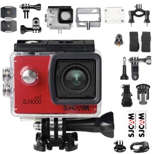 Kamera SJCAM SJ4000 WiFi czerwona 5