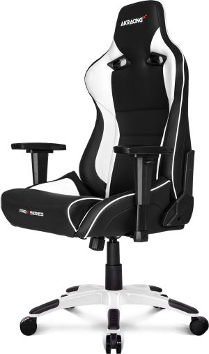 Fotel AKRacing ProX Czarno-biały (AK-PROX-WT) 3