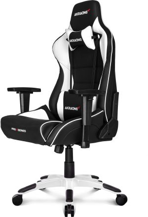 Fotel AKRacing ProX Czarno-biały (AK-PROX-WT) 10