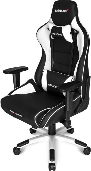 Fotel AKRacing ProX Czarno-biały (AK-PROX-WT) 12