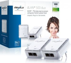 Adapter powerline Devolo dLan 500 Duo Starter Kit - (9102) 1