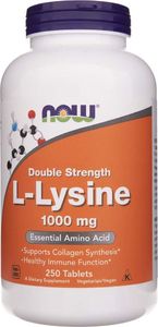 NOW Foods Now Foods L-Lizyna 1000 mg - 250 tabletek 1