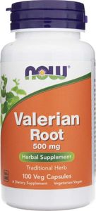 NOW Foods Now Foods Kozłek Lekarski (Waleriana) 500 mg - 100 kapsułek 1