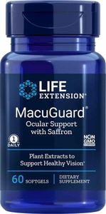 Life Extension Life Extension MacuGuard Wsparcie dla Oka z Szafranem - 60 kapsułek 1