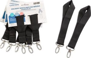 Caretero Zaczepy do torby do wózka uniwersalne 4