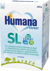 Humana Humana SL Mleko Bez Laktozy Expert 650g 1