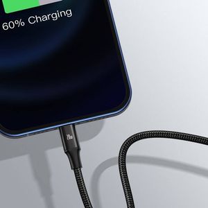 Kabel USB Baseus USB-C - USB-C + microUSB + Lightning 1.5 m Czarny (CAMLT-SC01) 13