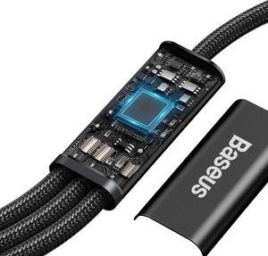 Kabel USB Baseus USB-C - USB-C + microUSB + Lightning 1.5 m Czarny (CAMLT-SC01) 7