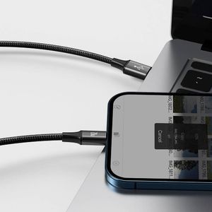 Kabel USB Baseus USB-C - USB-C + microUSB + Lightning 1.5 m Czarny (CAMLT-SC01) 9