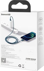 Kabel USB Baseus USB-C - Lightning 1 m Niebieski (BSU2665BLU) 6