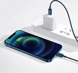 Kabel USB Baseus USB-C - Lightning 1 m Niebieski (BSU2665BLU) 9