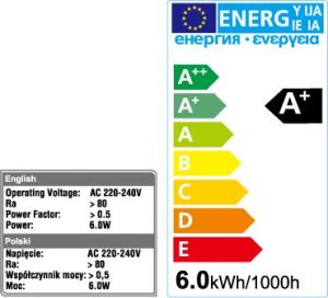 Vakoss Żarówka LED MR16 GU10 5W - LD-S0533 4
