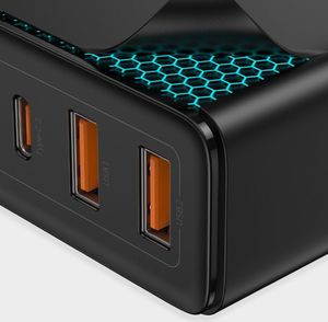 Ładowarka Baseus GaN2 Pro 2x USB-A 2x USB-C 3 A (BSU2726BLK) 13