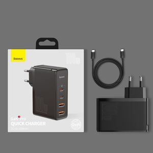 Ładowarka Baseus GaN2 Pro 2x USB-A 2x USB-C 3 A (BSU2726BLK) 18