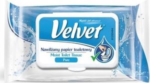 Velvet Velvet Pure Papier Toaletowy Nawilżany 42 szt 1