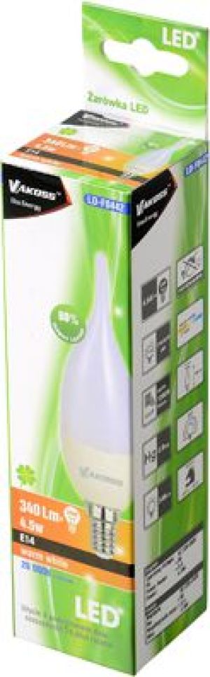 Vakoss Żarówka LED C37 E14 4,5W - LD-F0442 3