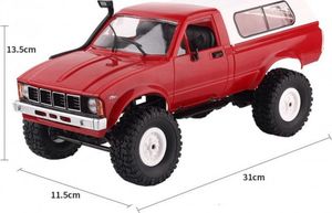 WPL Samochód OFF-ROAD WPL C-24 (1:16, 4x4, 2.4G, LiPo) - Czerwony 4