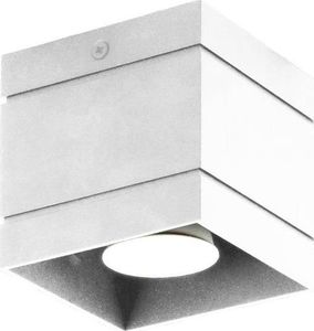 Lampa sufitowa Lampex Plafon Quado DELUXE 1 biały 1