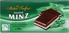MaitreTruffout Maitre Truffout Czekolada Nadziewana Miętowa 100 g 2