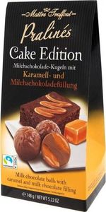 MaitreTruffout MaitreTruffout Pralinen Cake Edition Pralinki Mleczno-Karmelowe 148 g 1
