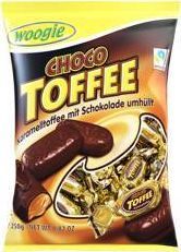 Woogie Woogie Karmelowe Toffi z Czekoladą 250 g 2