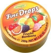 Woogie Woogie Landrynki w Puszce Wieloowocowe 200 g 2