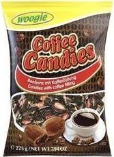 Woogie Woogie Cukierki Kawowe z Nadzieniem Kawowym 225 g 2