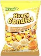Woogie Woogie Honey Cukierki z Nadzieniem Miodowym 225 g 2