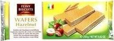 Feiny Biscuits Feiny Biscuits Wafle Orzechowe 250 g 2