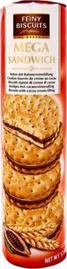 Feiny Biscuits Feiny Biscuits Mega Markizy z Czekoladowym Nadzieniem 500 g 1