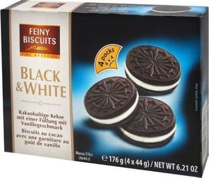 Feiny Biscuits Feiny Biscuits Black&White Ciastka 176 g 1