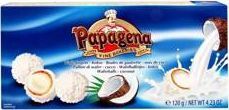 Papagena Papagena Kulki Waflowe z Kokosem 120 g 2