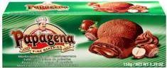 Papagena Papagena Ciastka z Kremem Orzechowym 150 g 2