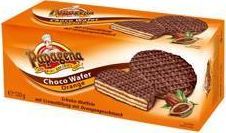Papagena Papagena Wafle Pomarańczowe w Ciemnej Czekoladzie 120 g 2
