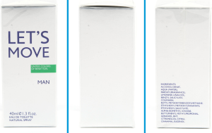 Benetton Let's Move EDT 40 ml 2