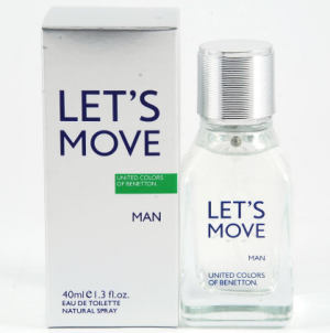 Benetton Let's Move EDT 40 ml 4