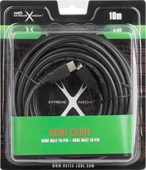 Kabel Natec HDMI - HDMI 10m czarny (NKA-0753) 1