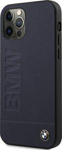 BMW Etui BMW BMHCP12LSLLNA iPhone 12 Pro Max 6,7" granatowy/navy hardcase Signature Logo Imprint 2