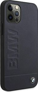 BMW Etui BMW BMHCP12LSLLNA iPhone 12 Pro Max 6,7" granatowy/navy hardcase Signature Logo Imprint 4