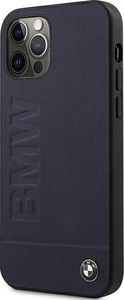 BMW Etui BMW BMHCP12MSLLNA iPhone 12/12 Pro 6,1" granatowy/navy hardcase Signature Logo Imprint 2