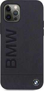 BMW Etui BMW BMHCP12MSLLNA iPhone 12/12 Pro 6,1" granatowy/navy hardcase Signature Logo Imprint 3
